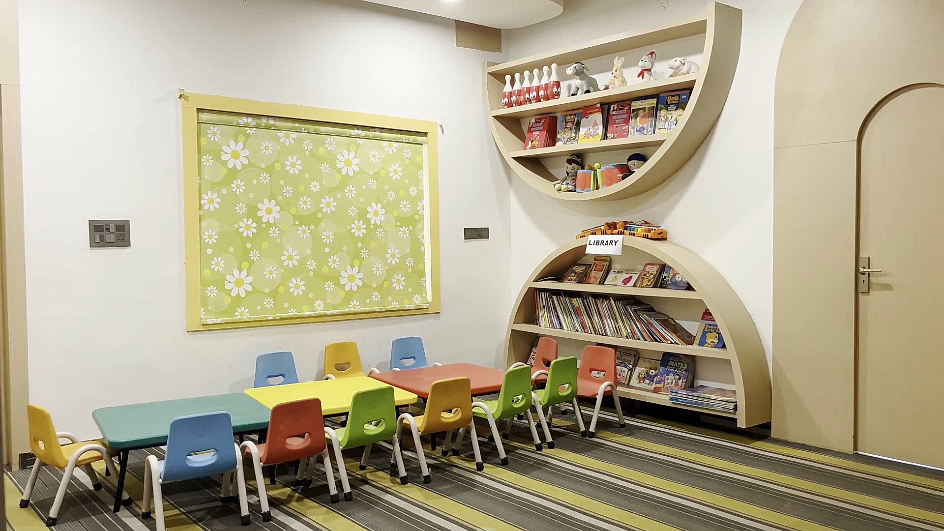 Library at Crayons Montessori Play School Ranchi | Kanke Road