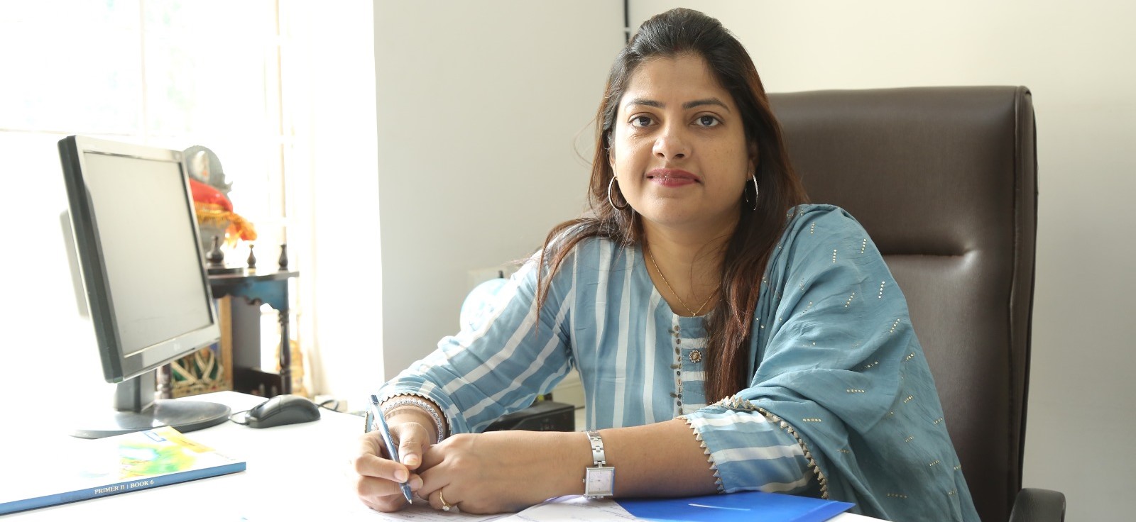 Mrs. Vandana Kumar, Principal of Crayons Montessori School Ranchi
