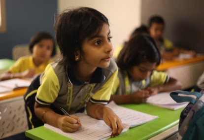 UKG class/course for 5-6 Years Kids at Crayons Montessori Play School Ranchi | Kanke Road | Day Care