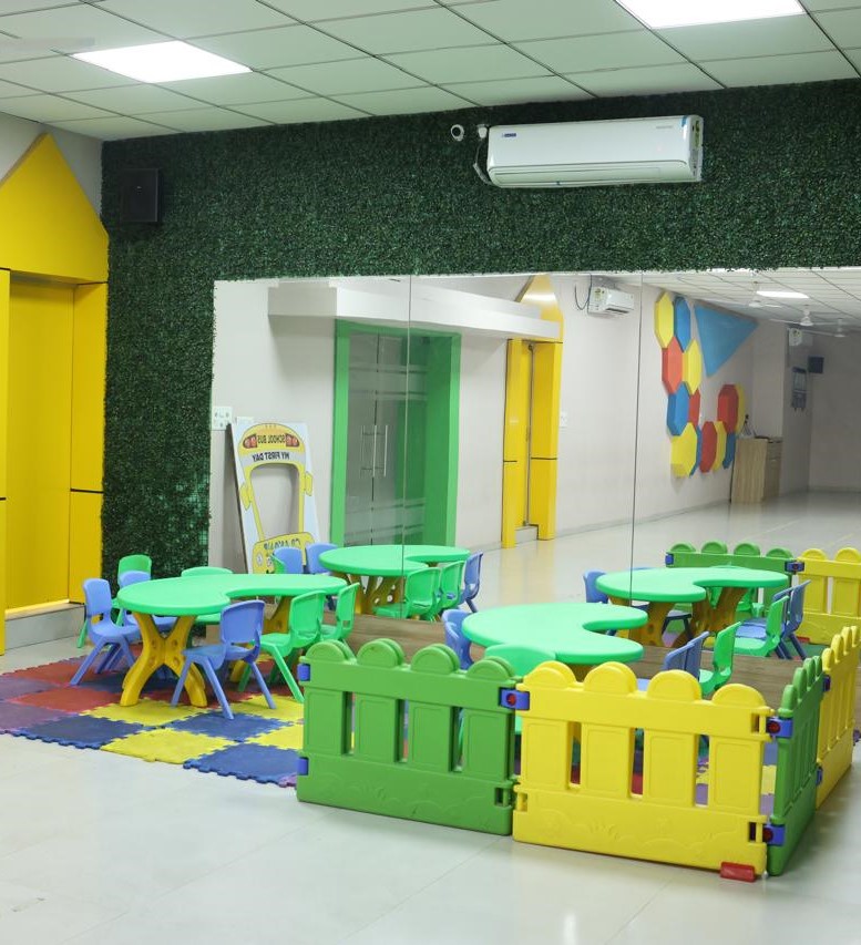 Kids interactivity area at Crayons Montessori Play School Ranchi | Kanke Road | Day Care